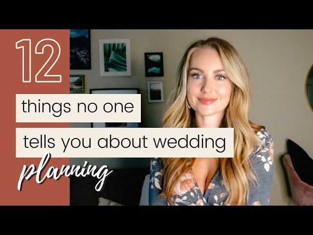 12 Things No One Told You About Wedding Planning