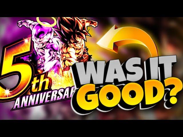 Was the 5th Anniversary GOOD or BAD? (Dragon Ball LEGENDS)