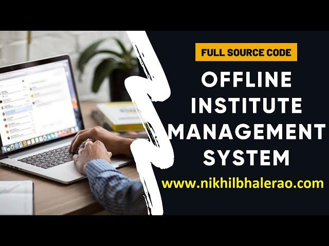 institute/coaching class management system  | Free source code download | academic project code