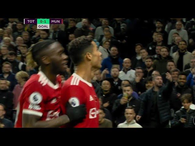 Ronaldo volley goal vs Tottenham | Manchester United vs Spurs | Full Build-up (Bruno Assist)