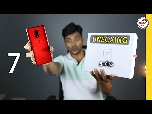 OnePlus 7 Unboxing & Hands-On review - Vs 6T eppadi iruku ?   | Tamil Tech