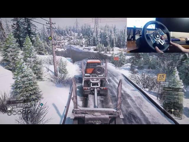 Testing New DLC Vehicle and opening up the Yukon map,  SnowRunner, E8