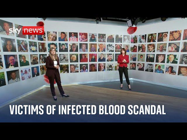 The faces and stories behind the infected blood scandal