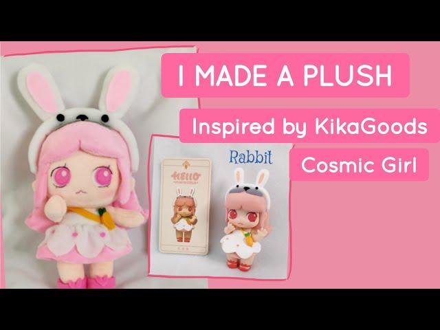 I Made This Cute Chibi Plush! | Inspired by Mini World Cosmic Girl Blind Box Set from Kika Goods