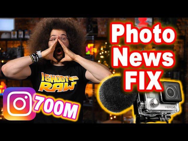 PHOTO NEWS FIX: $witching From CANON to SONY? Underwater GoPro Mic & INSTAGRAM Hits 700M