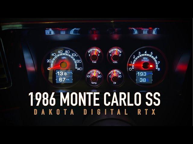 Dakota Digital Dash Install: G-Body 1986 Monte Carlo SS