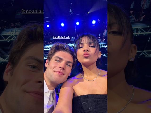 Nikki Rodriguez & Noah LaLonde attend the PCAs together ️