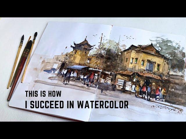 This is How I Succeed in Watercolor