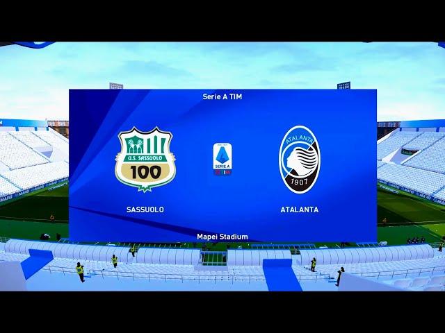 Sassuolo vs Atalanta | Mapei Stadium | 2020-21 Serie A | PES 2021