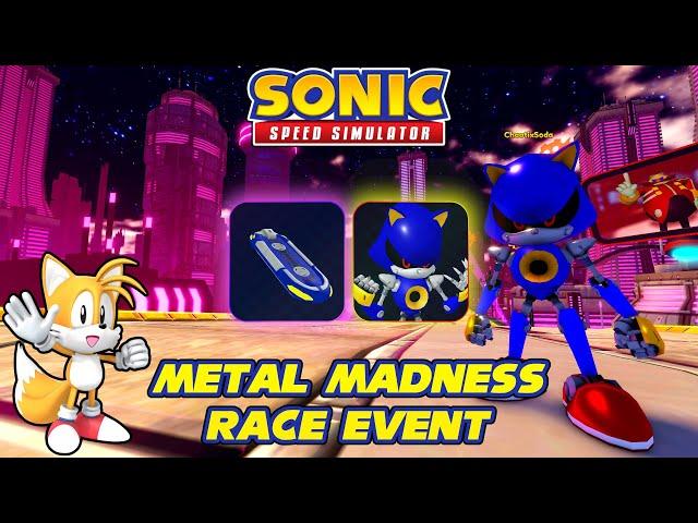 Unlocking Metal Sonic in Sonic Speed Simulator + Metal Madness Race Returns! (Event Guide)