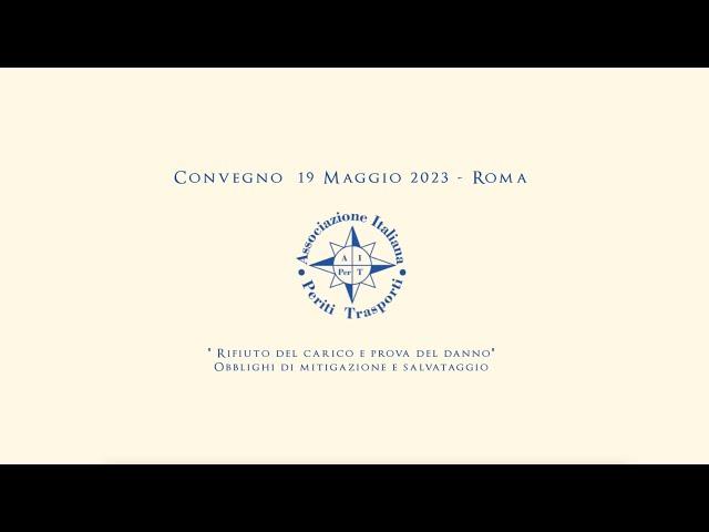 Convegno A.I.Per.T - Roma 19 maggio 2023