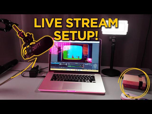 How To Set Up a Live Stream With OBS Studio | A Guide to Twitch Streaming Your Games