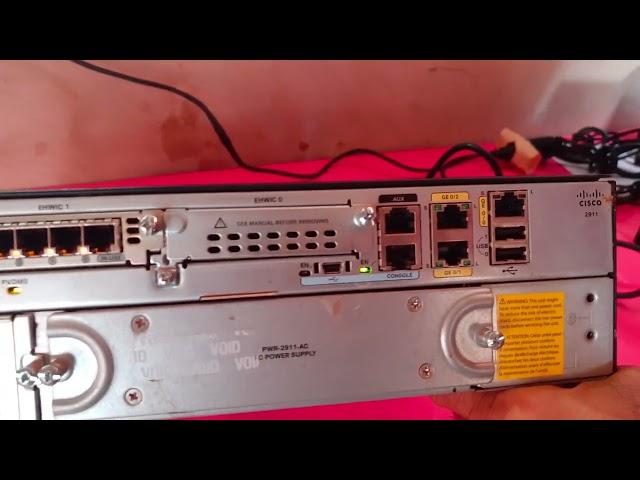 Roteador Cisco 2900 séries 2911