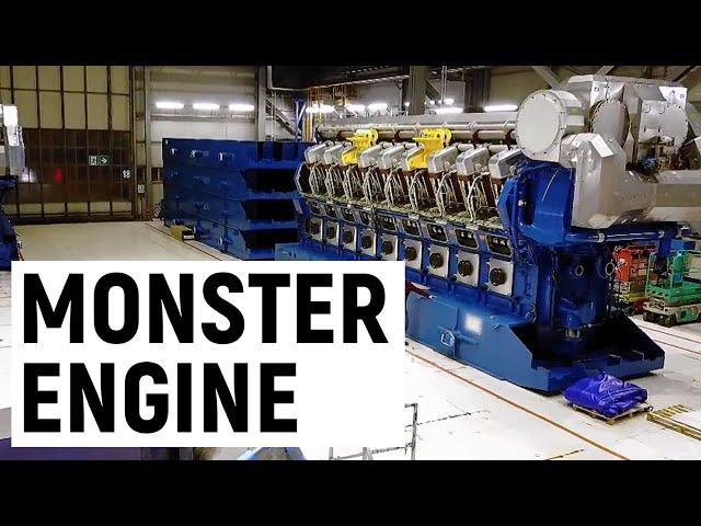 How The World's Largest Cruise Ship Engine Is Made | Monster Machines