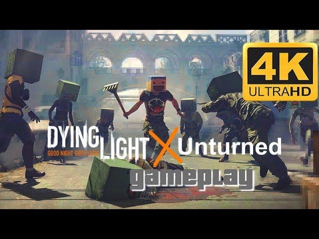 Dying Light X Unturned  Event Gameplay - [ 4K ]