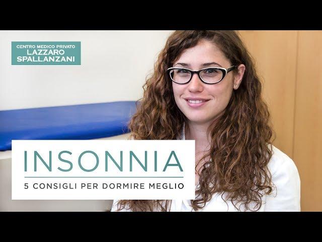 INSONNIA // 5 consigli per dormire meglio