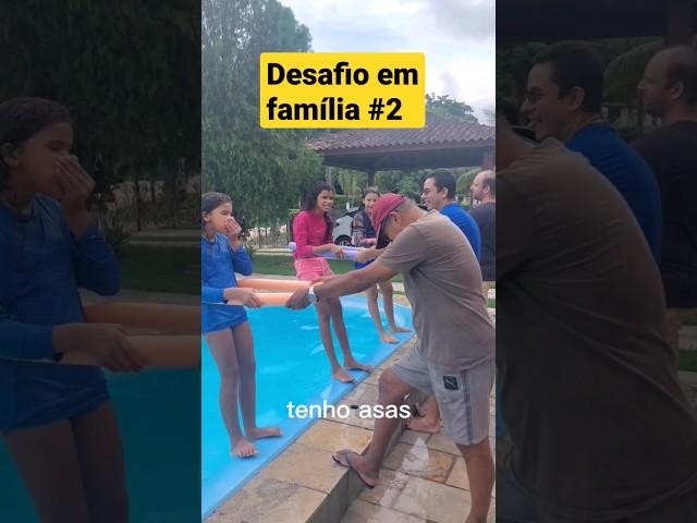 DESAFIO DA PISCINA EM FAMÍLIA #2 #desafionapiscina #educaçãodefilhos #desafioemfamília #vlog