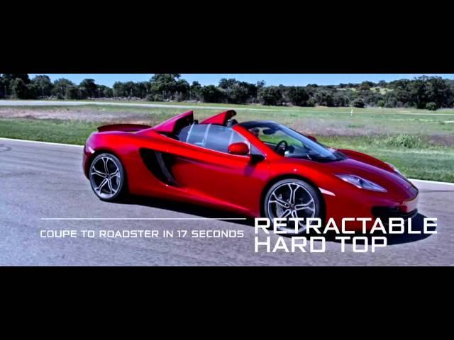 McLaren 12C Spider: The Official Launch Film