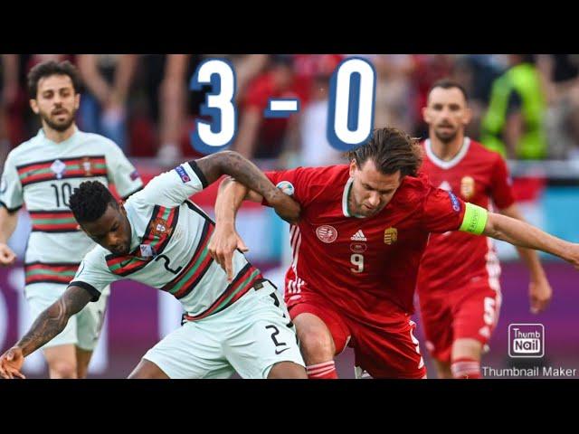 Hungary vs Portugal  0-3 All Goals & Extended Highlights   - 2021 HD