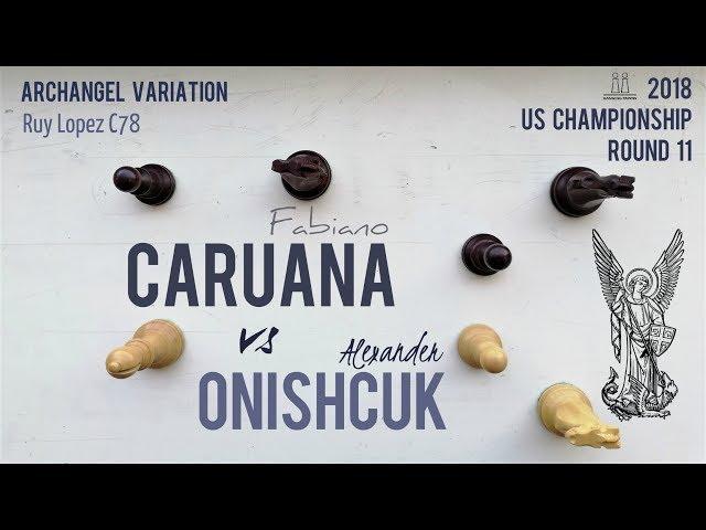 Caruana annihilates The Archangel ⎸2018 US Championship, Round 11