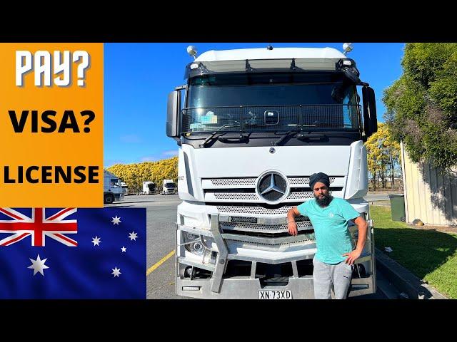 TRUCK TOUR | DRIVER PAY IN AUSTRALIA