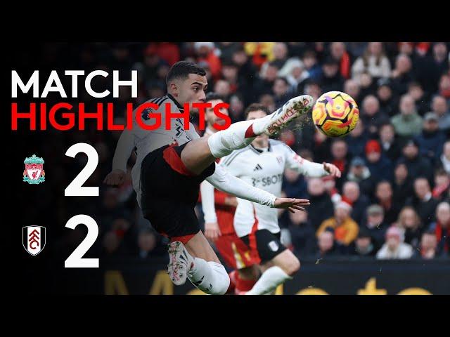 HIGHLIGHTS | Liverpool 2-2 Fulham | Forced To Settle For A Point At Anfield 