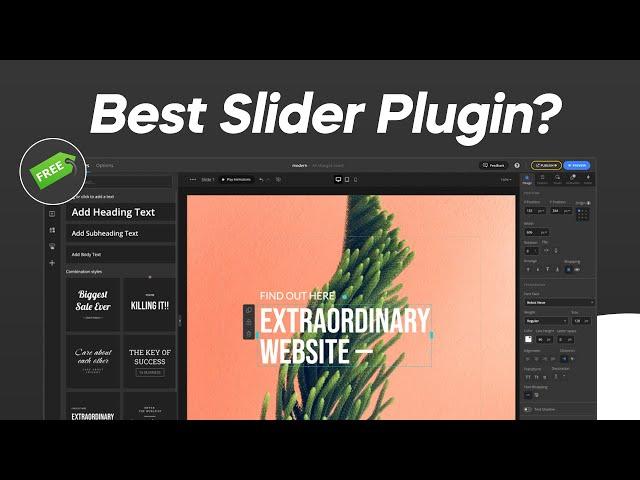 Create FREE slider using the Depicter Slider Plugin for WordPress