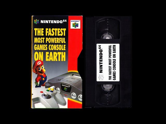 Nintendo 64: The Fastest Most Powerful Games Console On Earth | N64 Promotional VHS