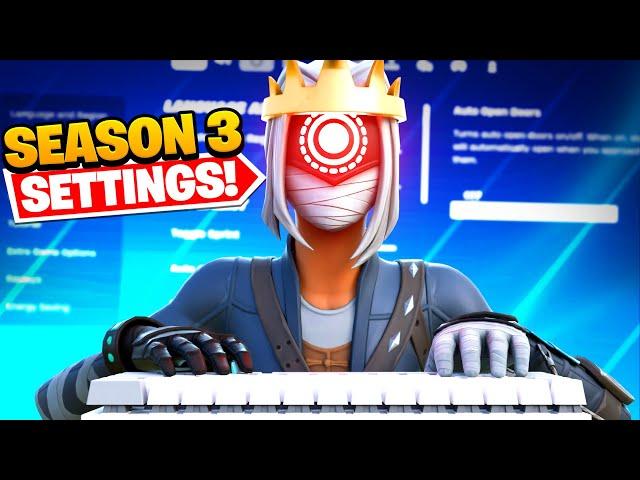 BEST Season 3 PC Keyboard & Mouse Settings, Sensitivity + Keybinds In Fortnite!