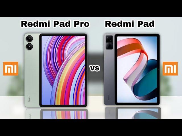 Redmi Pad Pro Vs Redmi Pad