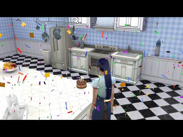 Baking Cake | Sim Explain | Sims 4