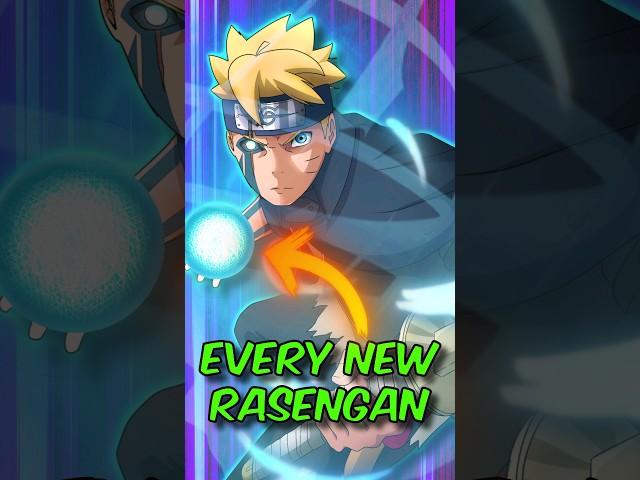 All NEW Rasengan BORUTO Created, Stronger Than Naruto!