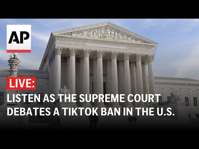 TikTok hearing LIVE: Supreme Court hears arguments on platform’s fate