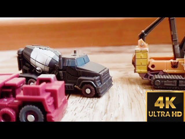 Devastator Transformers Toy Remake with Stop Motion