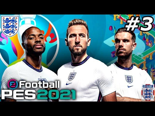 CAN WE REACH THE FINAL?! - PES 2021 England Euro 2020 Playthrough EP3