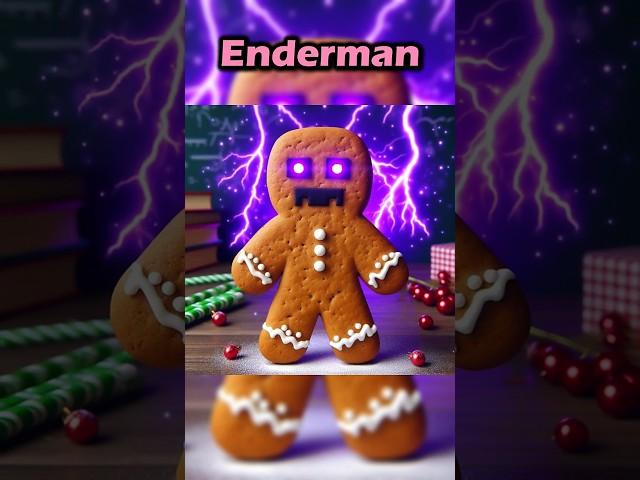 Minecraft Gingerbread cookies 