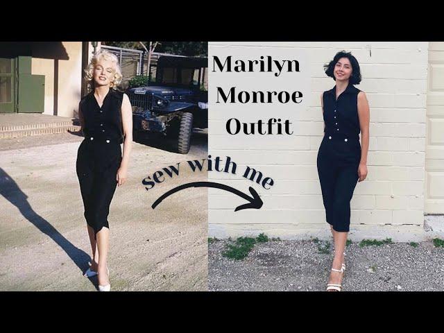 Sewing this Marilyn Monroe Outfit