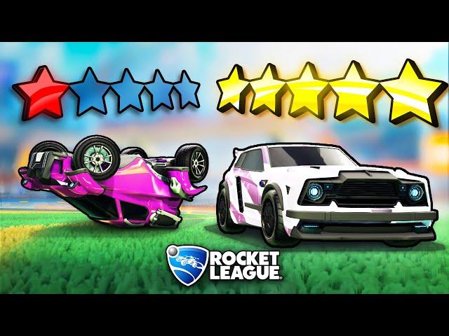 Freestyling with the WORST & BEST Car in Rocket League