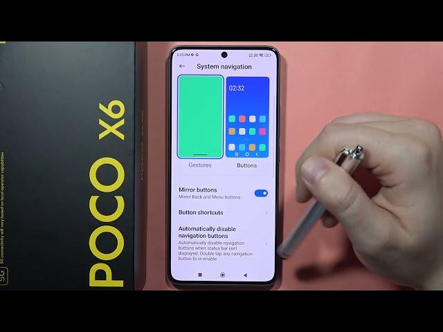 POCO X6: Enable Gestures Navigation #howtodevices