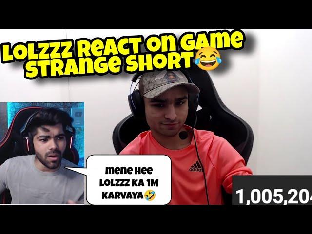 LoLzZz Gaming React On Game Strange Video | GameStrange | LoLzZz Gaming | Bi Official