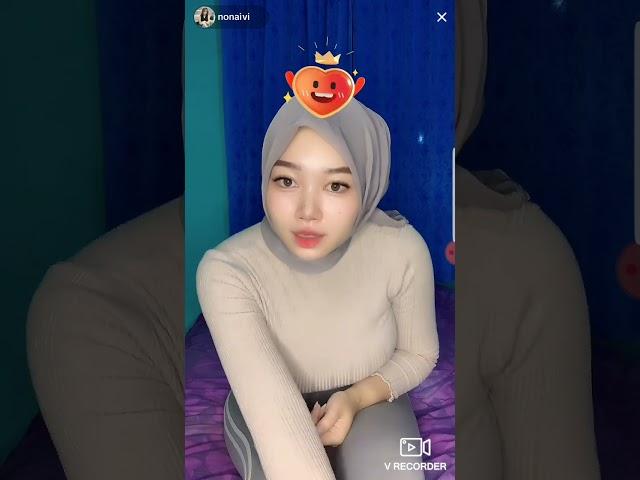 hijab goyang hot tobrut emq mantap