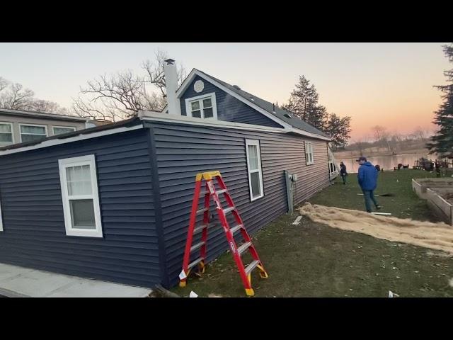 New Siding on the River!