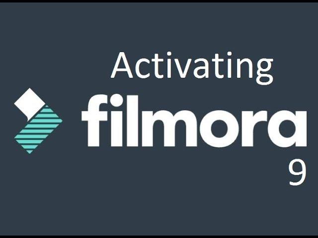 Wondershare Filmora Activation for Windows 7/8/9/10
