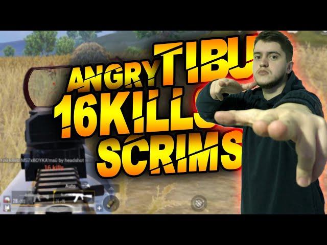 angryTIBU 16KILLS SCRIMS  (ERANGEL) angryTEAM