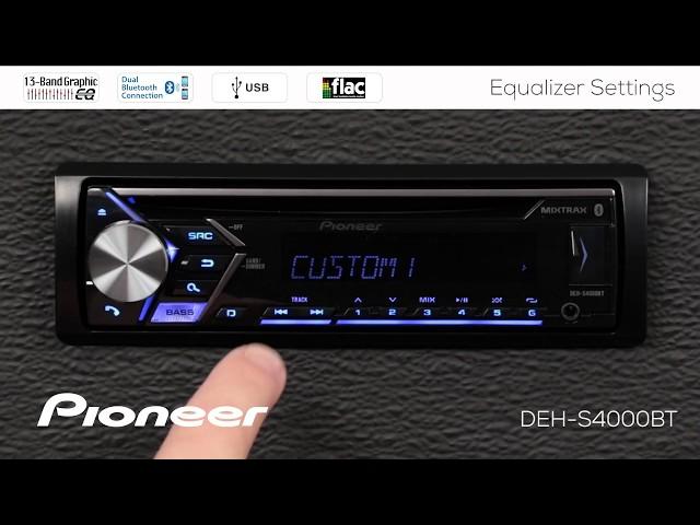 How To - EQ Settings on Pioneer In-Dash Receivers 2018