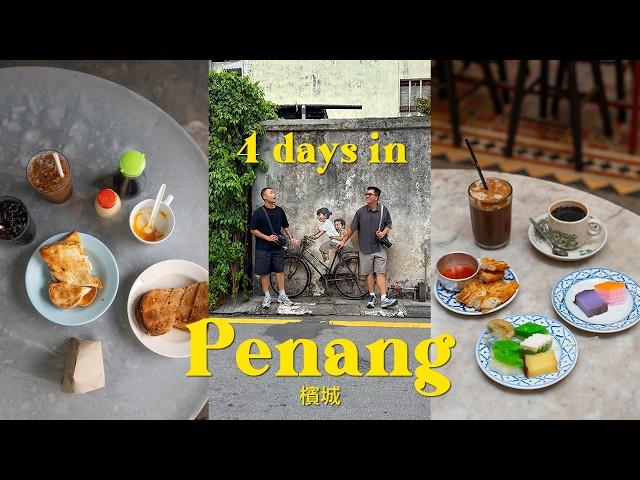 4 days in Penang  檳城 (local street food, photo spots, aesthetic cafes) | malaysia trip