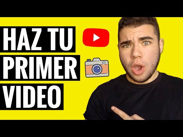 DE QUÉ HABLAR EN TU PRIMER VÍDEO: 5 Consejos Para Empezar en Youtube (2020)