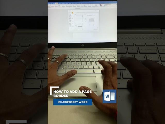How to Add a Page Border in Microsoft Word? | short