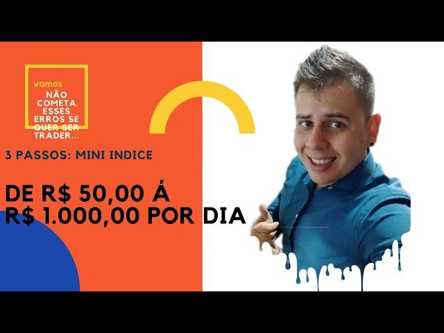 3 Passos para ganhar de R$ 50 a R$ 1000 por dia