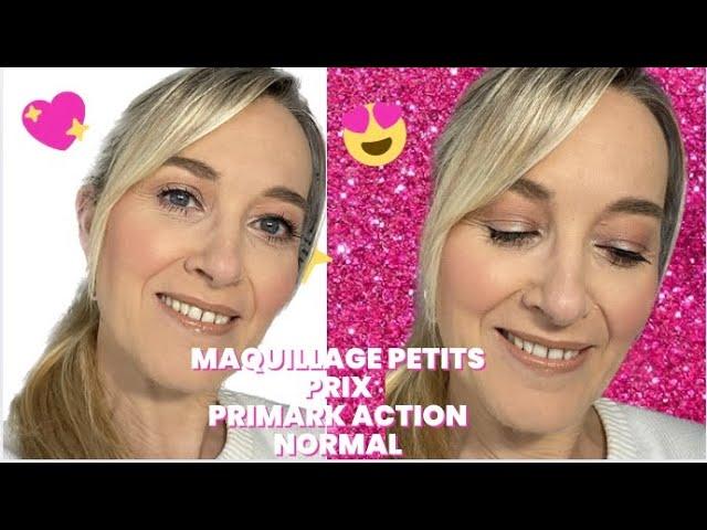 Maquillage avec les produits de la  marque W7 acheté chez NORMAL, MAX AND MORE, ACTION et PRIMARK 